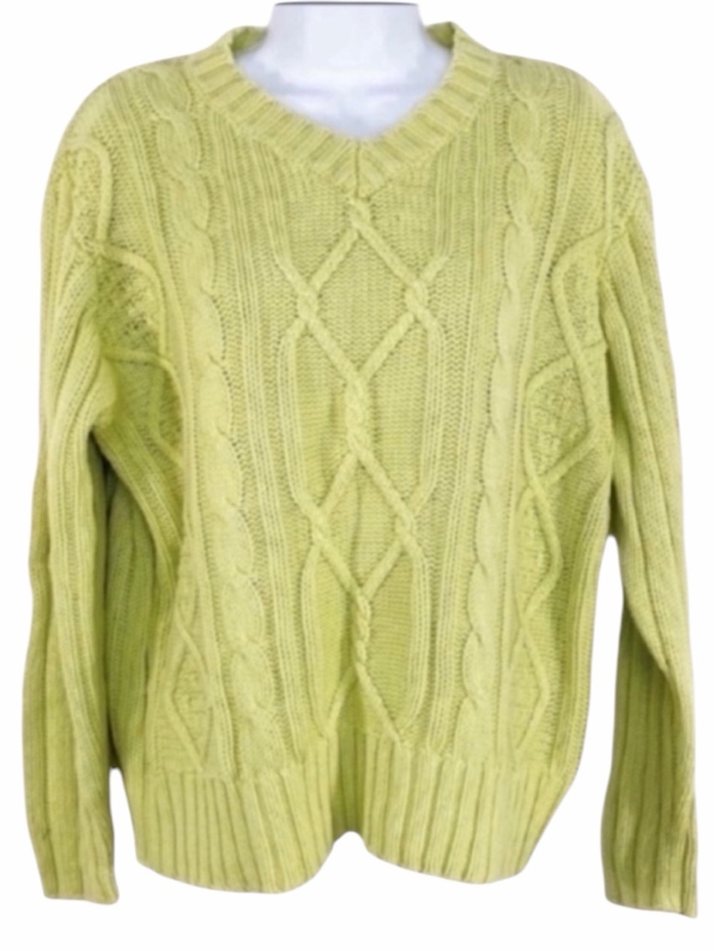 FIELD GEAR vintage cable knit sweater S